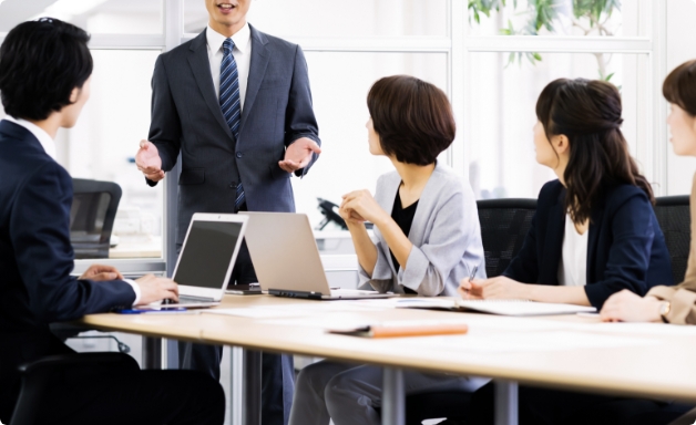 社内会議への参加